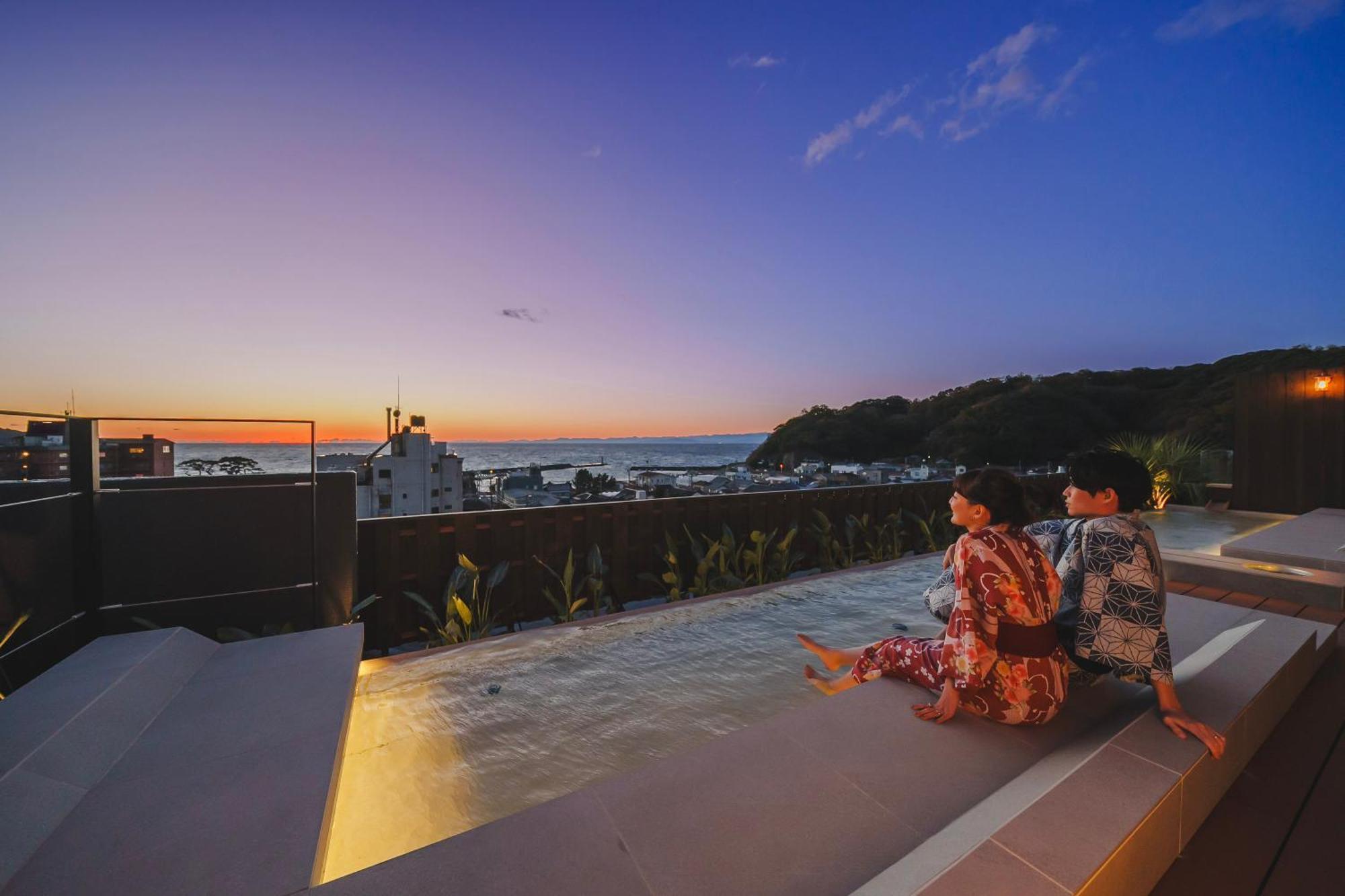 Atarayo Nishiizu Onsen Otel Dış mekan fotoğraf